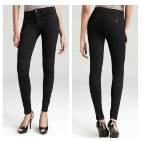 NWT Joe's Jeans The Skinny Dorothy Mid Rise Legging Black 24 Comfy Black - Picture 2 of 4